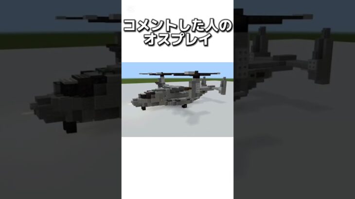 〇〇した人のオスプレイ #マイクラ #マインクラフトswitch #マインクラフト#minecraft #まいくら #スイッチ