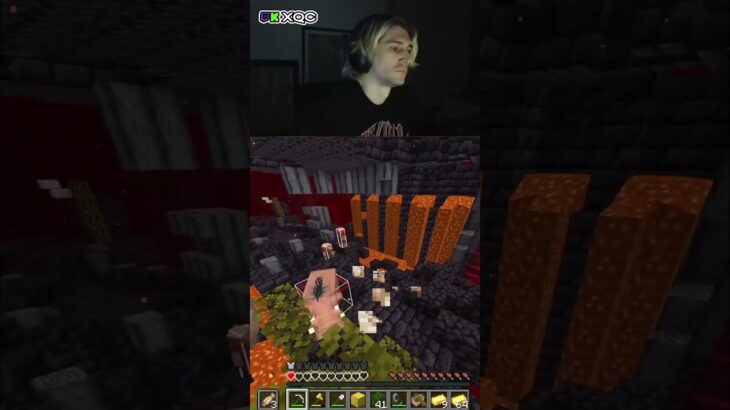 the ‘gaming warlord’   #xqc #minecraft #speedrun #gaming #streamer #funny #fyp