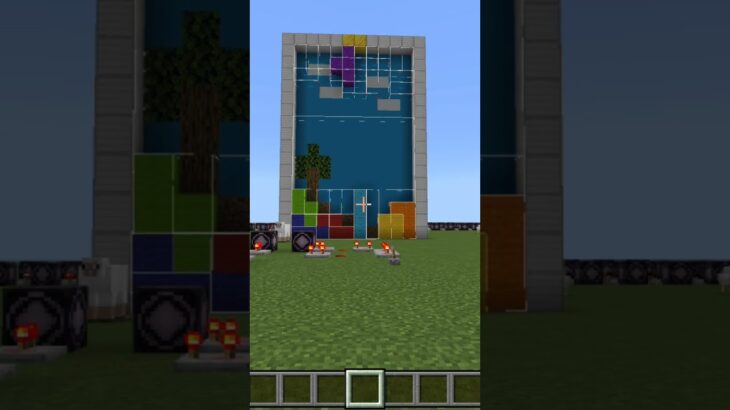 マイクラでりねパフェからのパフェ。#マイクラ#マイクラ統合版#テトリス#パフェ#いわし