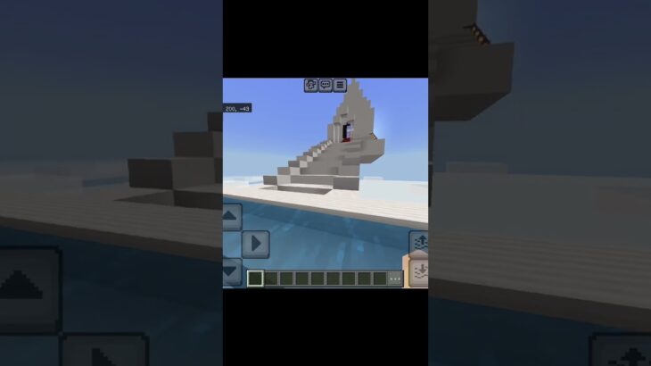 遊んでたら神々しい天界につきました#マイクラ #ネタ #おもしろ