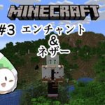 【マイクラ】#３ エンチャント＆ネザー【飲酒配信】