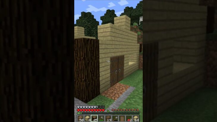 【マインクラフト】怖がりの私がのんびりサバイバル！まったり冒険記 ソロプレイ オークと白樺の家