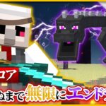 【マイクラ】ハードコアで死ぬまで無限エンドラ討伐！！