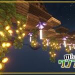 【ワンブロック】吊り橋の先の動物小屋【マイクラ建築】