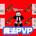 【マイクラ】魔法を使いこなしたら荒れた。