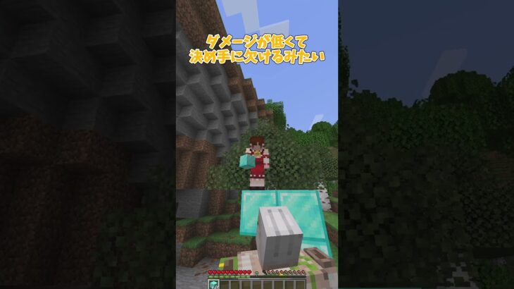 🌕わるいアイアンゴーレムから霊夢をたすけて！#マイクラ #マインクラフト