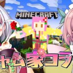 【#ジャム家コラボ】ジャム家でマイクラ生活！【#桜咲さん】