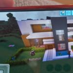 大きい家をつくったよ！マインクラフト