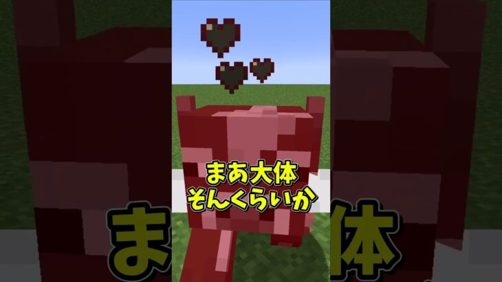 不思議すぎるシステム「体力」#ゆっくり実況  #マイクラ #雑学