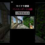 【マイクラ建築】バイオハザード洋館１階完成ver.6　#マイクラ 　#マインクラフト 　#マイクラ建築　#バイオハザード　#CAPCOM　#biohazard  #minecraft