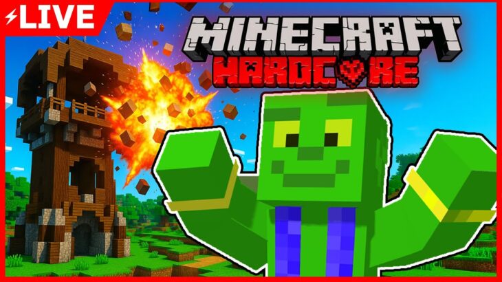 【マイクラ】最新1.21対応！高効率襲撃者トラップ建築！不死のトーテム無限GETなるか！？【ハードコア生放送】