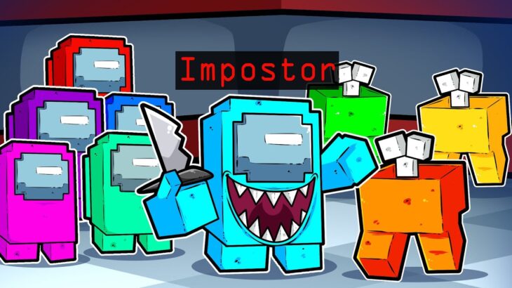 100 Jogadores no MEGA AMONG US no Minecraft!