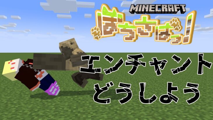 エンチャントを頑張って集めよう！！！#13【＃ぽちさばっ/マインクラフト】