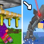 21 Manières INCROYABLES de Piéger vos Potes sur Minecraft !
