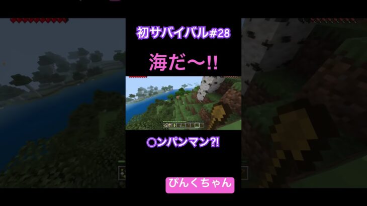 海だ〜😆♯28 #小学1年生 #minecraft  #マイクラ  #shorts  #ショート  #iphone  #ゲーム実況