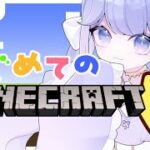 【はじめての #マイクラ #2】家を建てたい🔰🎮【#新人VTuber / #梅雨傘はれい】