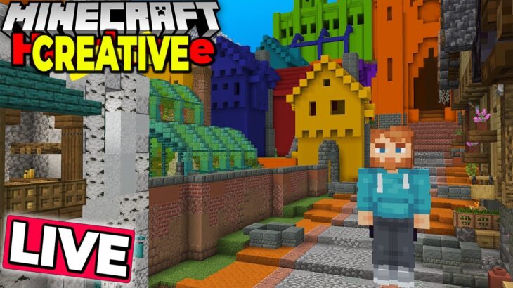 Creative City Building for my Hardcore Minecraft Survival World. Day 10,100+