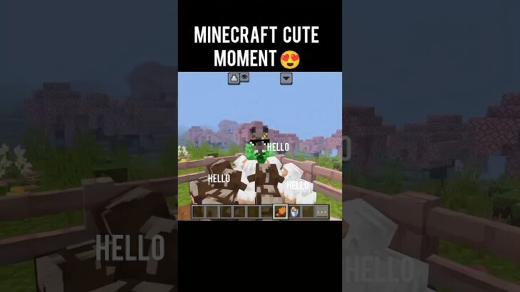 “Cute Baby Animals 🐾 😍 Magic Stuff mod 💥 | Minecraft Shorts”😍