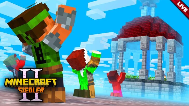 🔴 Der Tempel der Templer – Minecraft Siedler 2