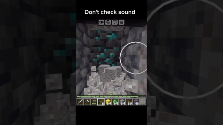 Don’t check sound！ #minecraft #minecraftsurvivalseriesepisode1 #マイクラ #マインクラフト