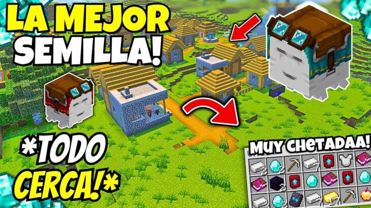 🔥ENCONTRE la MEJOR SEMILLA SURVIVAL para MINECRAFT!!  (1.21.92)