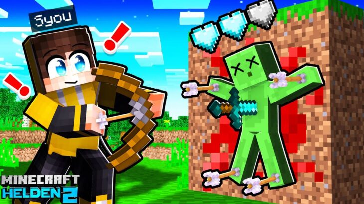 ENDLICH ich TÖTE NÄCHSTEN SPIELER MIT HERZ! (Minecraft HELDEN 2)