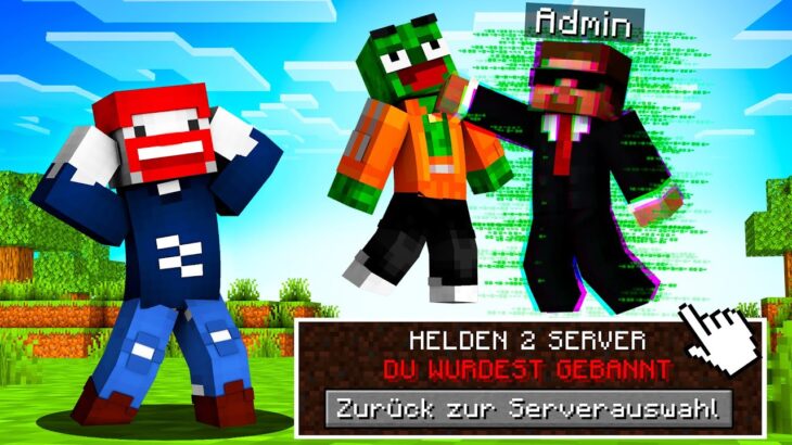 ER CHEATET und muss GEBANNT WERDEN in Minecraft Helden 2