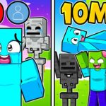 Entrei no Servidor de Popularidade no minecraft!