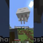 Happy Ghast in Minecraft! #minecraft #gaming #shorts #youtubeshorts #viralvideo #foryou #fyp