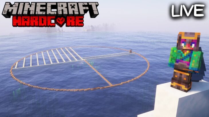 Hardcore Minecraft Ocean Monument Transformation (Day 4)