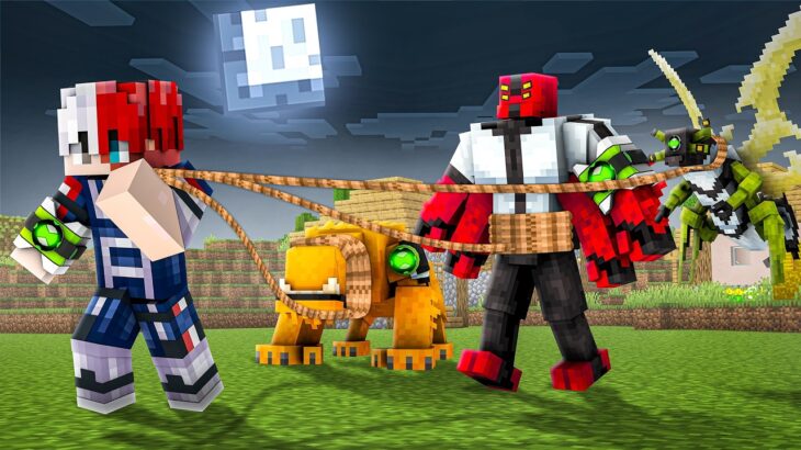 I Captured All Ben 10 Aliens In Minecraft !!