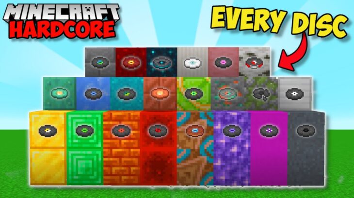 I Found EVERY MUSIC DISC In Minecraft Hardcore (#113)