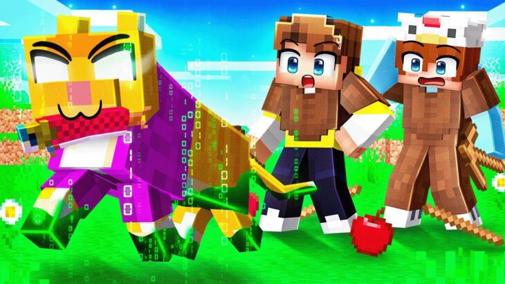 I Pretended to be a CAT Then Used HACKS in Minecraft!