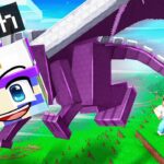 I Pretended to be a DRAGON Then Beat Minecraft!