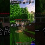 マインクラフト　JAVA VS 統合版 シェーダー比較 #影mod #バイブラントビジュアルズ #マイクラ
