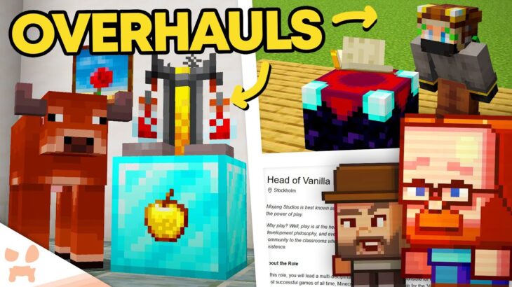 MINECRAFT IS CHANGING ENCHANTING, POTIONS, & TAKING VANILLA IN A NEW DIRECTION…