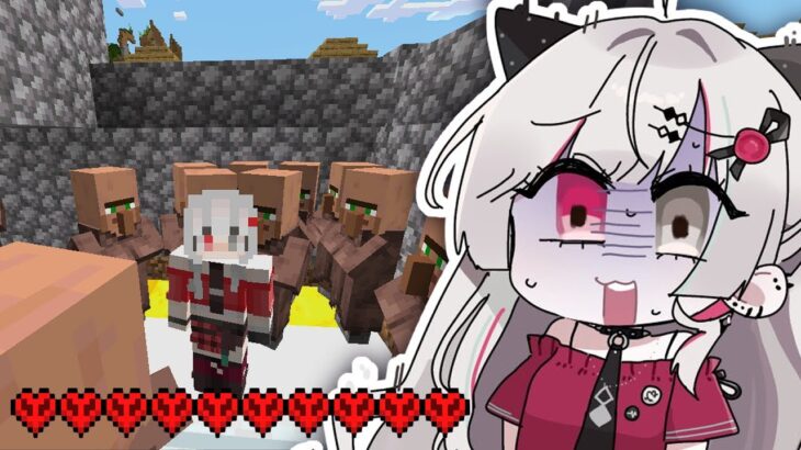 うっかりハードコアになった大人気ゲームMinecraftをあじみ実況プレイ２【石神のぞみ／にじさんじ所属】