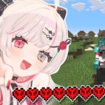 うっかりハードコアになった大人気ゲームMinecraftをあじみ実況プレイ４【石神のぞみ／にじさんじ所属】