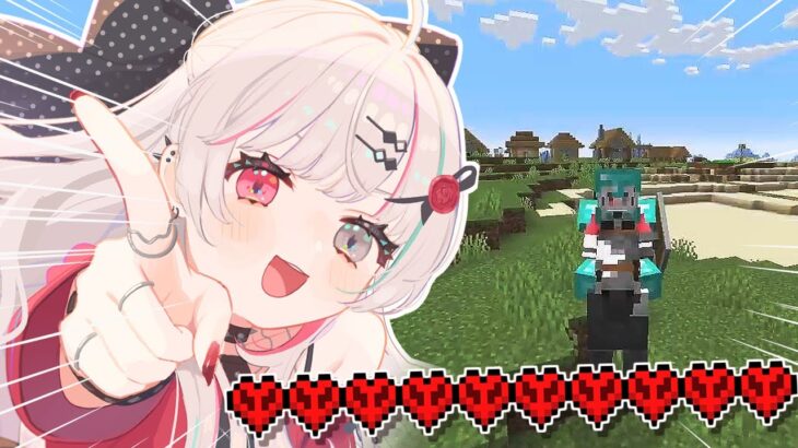 うっかりハードコアになった大人気ゲームMinecraftをあじみ実況プレイ４【石神のぞみ／にじさんじ所属】