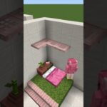 さくらのベッドの作り方 統合版【Minecraft】