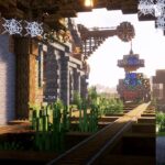 【マイクラ整地】ブラマイ場への階段建築する男【マイクラ建築】【Minecraft】