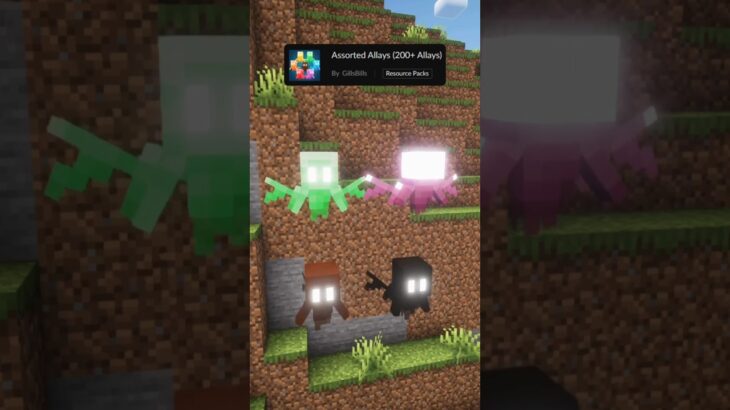Minecraft BEST Texture Packs #minecraft #texturepack #mods #shorts