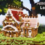 赤屋根のベーシックなお家 – Minecraft Building longplay【LIVE Archive-No Commentary】
