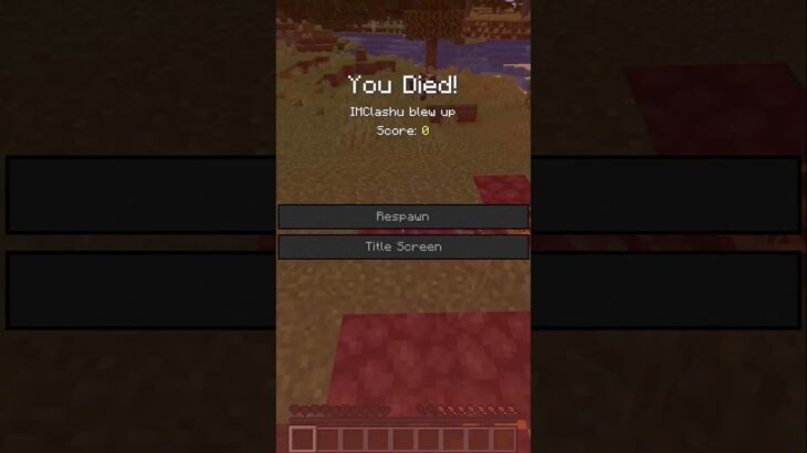 Minecraft But It’s Raining TNT