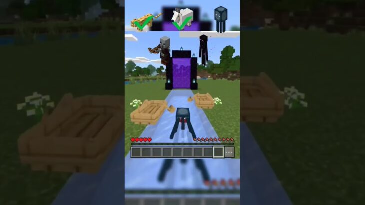 Minecraft Mods vs ice🧊 #minecraft #shorts #meme
