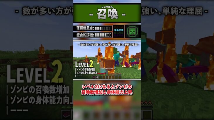 【Minecraft】『召喚』異能力紹介 New_Ability_Wars #マイクラ #データパック #minecraft