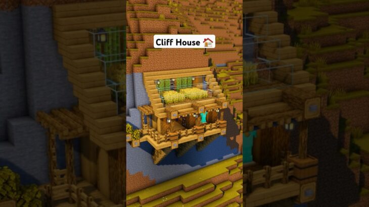 Minecraft Survival Mountain House 🏠 #minecraft