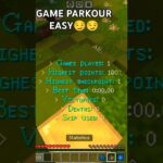 Minecraft mod Parker completed😏😏👍👍DravoxGaming #MinecraftShorts #ParkourMaster #Minecraftparkour