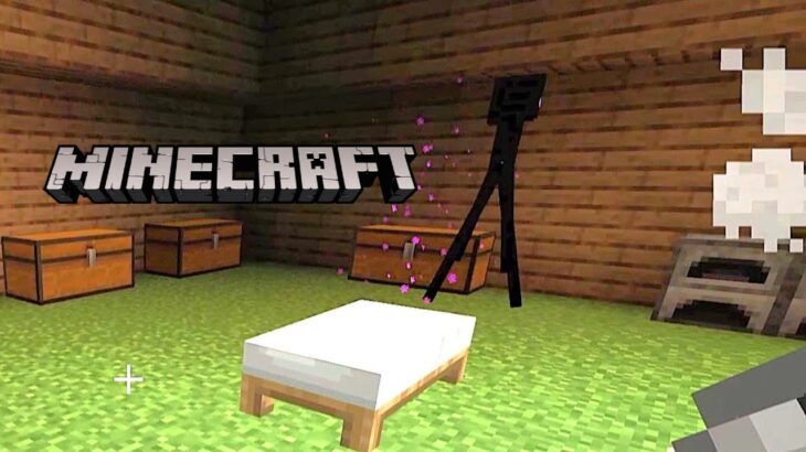 ハードサバイバルな『Minecraft』エンダーマンに家盗られた。#8