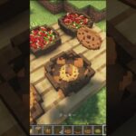 【Minecraft】設置して食べれる食べ物をついかするMOD『.3D Placeable Food』【MOD紹介】#shorts #ゆっくり紹介